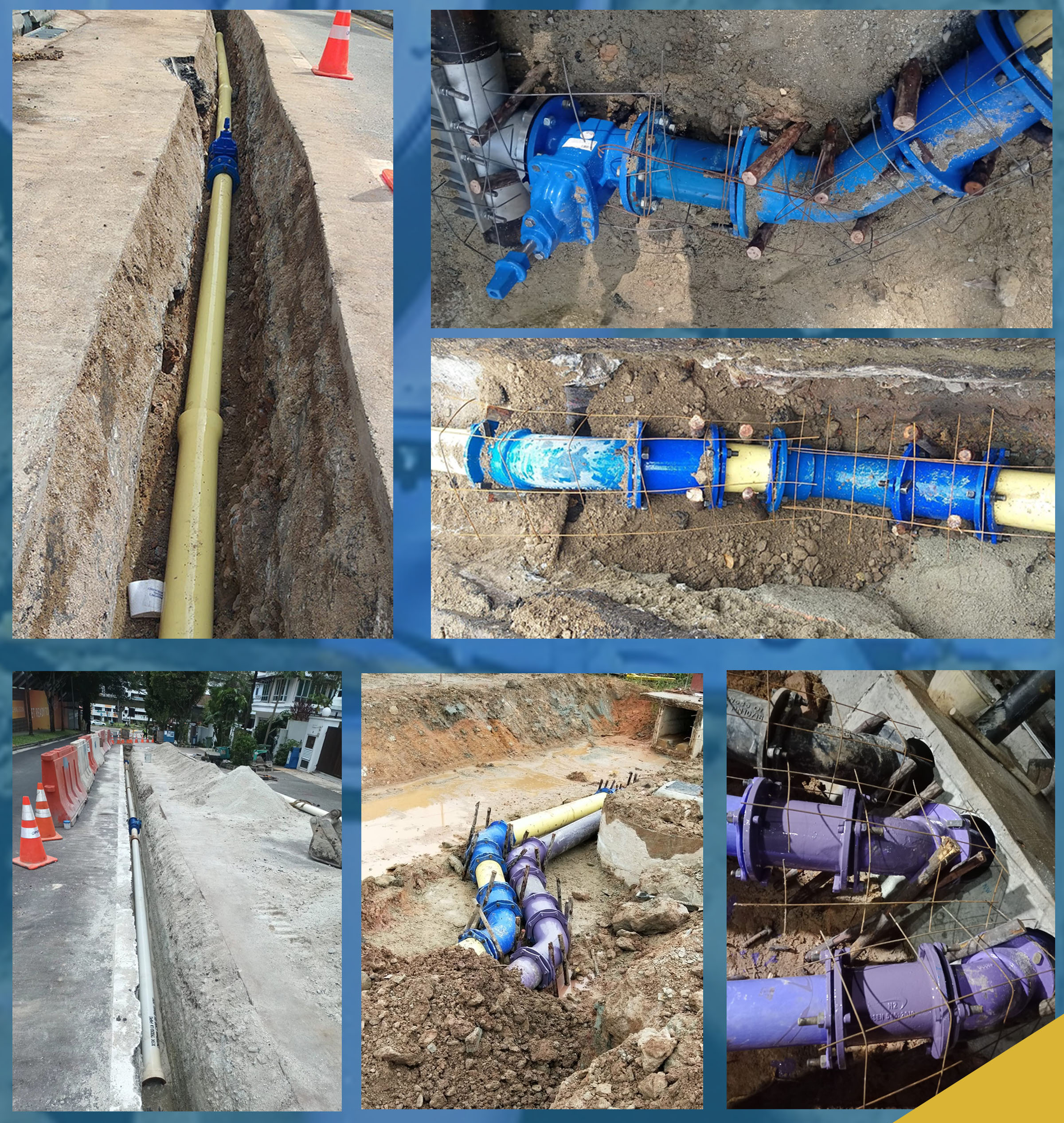 Replacement Of Water Mains Poster